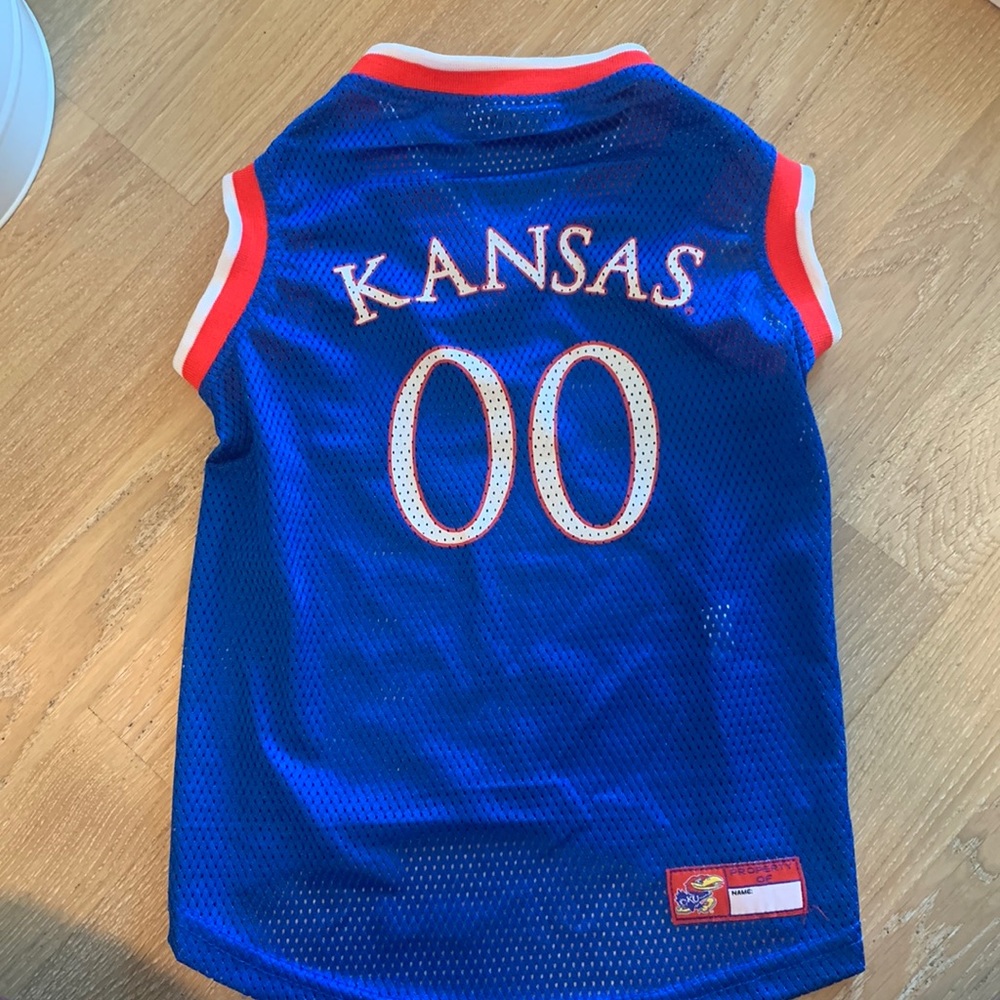 KU Dog Jersey Size L